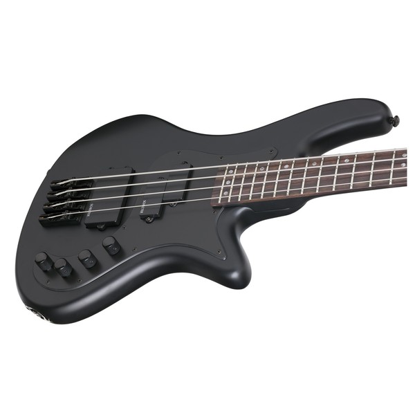 Schecter Stiletto Stealth-5 Bass Guitar, Black