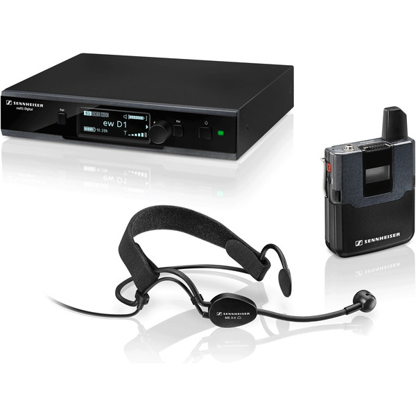 Sennheiser EW D1-ME3 Digital Wireless Headset Microphone System