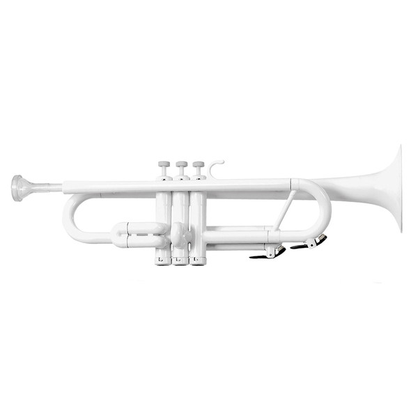 Tromba Plastic Trumpet, Wonderful White