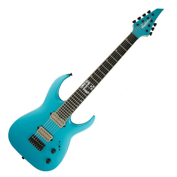 Jackson Misha Mansoor Bulb HT 7 Electric Guitar, Matte Blue Frost