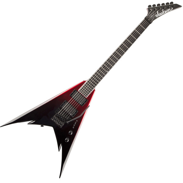 Jackson Pro Series Demmelition Electric Guitar, Red Tide Fade