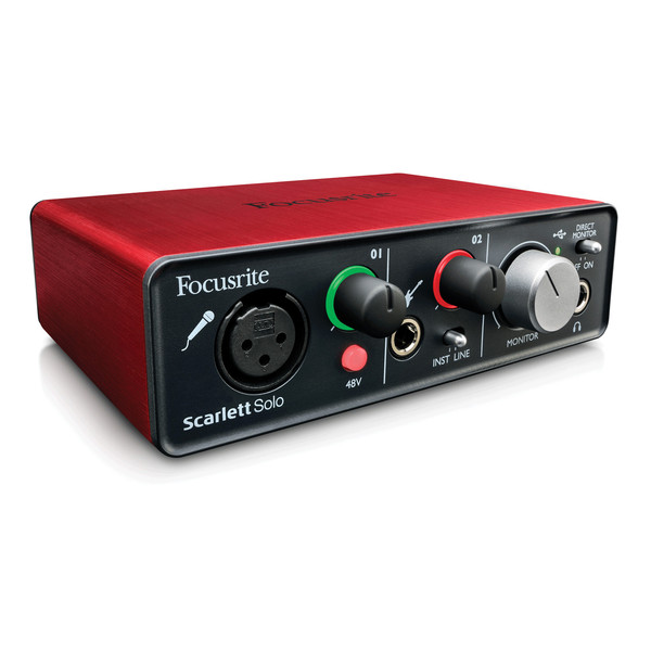 Focusrite Scarlett Solo Studio Recording Pack - Ex Demo at Gear4music