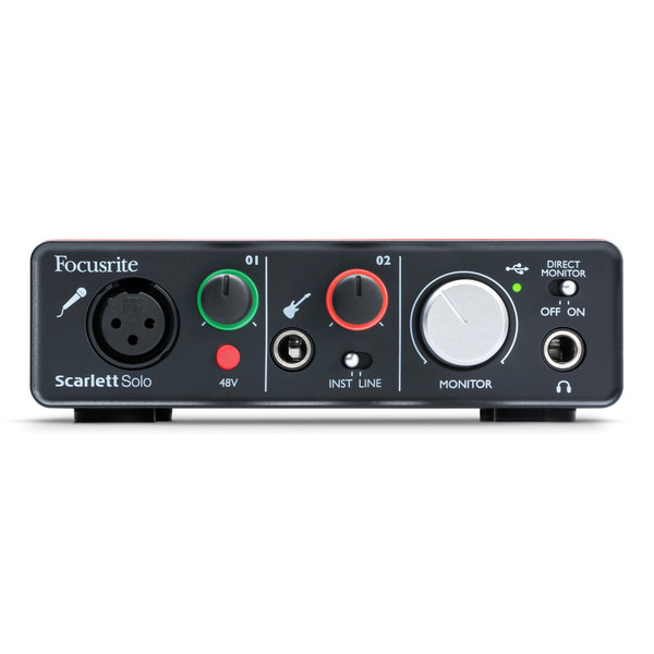 Focusrite Scarlett Solo Studio Recording Pack - Ex Demo at Gear4music
