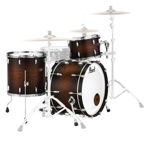 Pearl FW903XP Wood Fiberglass Ltd Ed. Shell Pack, Satin Cocoa Burst