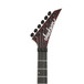 Jackson Pro Dinky DK2Q Electric Guitar, Transparent Red