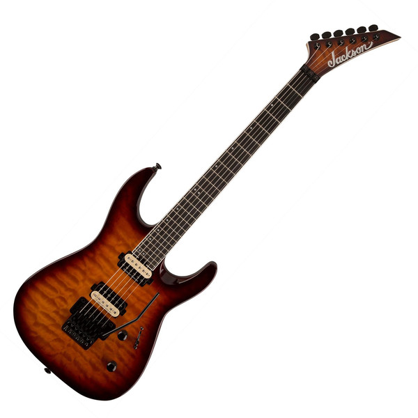 Jackson Pro Dinky DK2Q Electric Guitar, Tobacco Burst