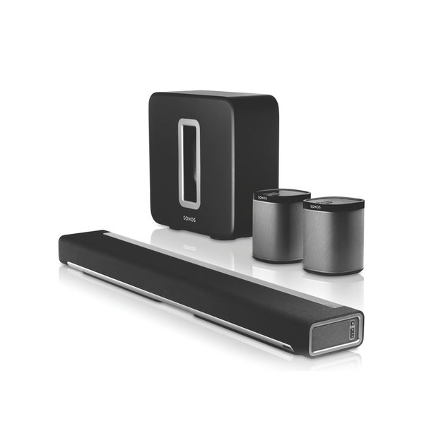 Sonos PLAYBAR, PLAY 1 and SUB 5.1 Wireless Cinema Bundle