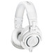Audio Technica ATH-M50xWH Professional Monitor Headphones, White