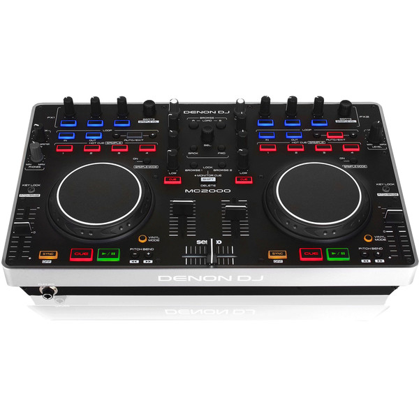 Denon DJ MC2000 2 Channel DJ Controller for Serato DJ Intro