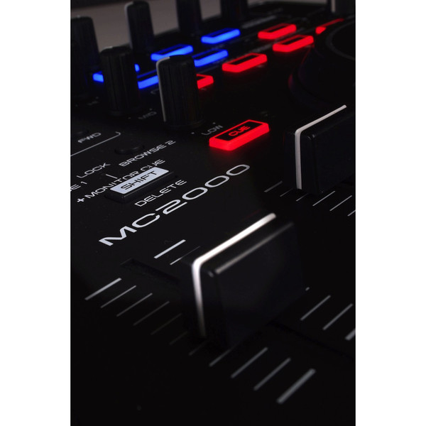 DISC Denon DJ MC2000 2 Channel DJ Controller for Serato DJ