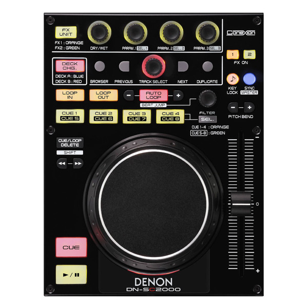 DISC Denon SC2000 DJ MIDI Controller at Gear4music