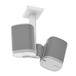 Flexson Ceiling Mount for SONOS PLAY:1 - White (Double)