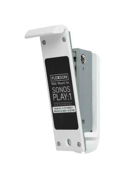 Flexson Wall Mount for SONOS PLAY:1 - White (Single)