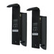 Flexson Wall Mount for SONOS PLAY:1 - Black (Pair)