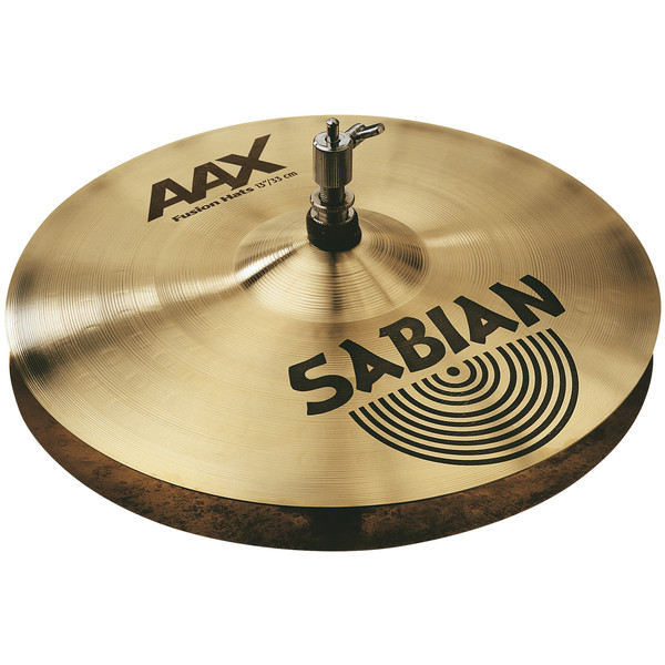  Sabian AAX 13'' Fusion Hi-Hat Cymbals, Brilliant Finish - Main Image
