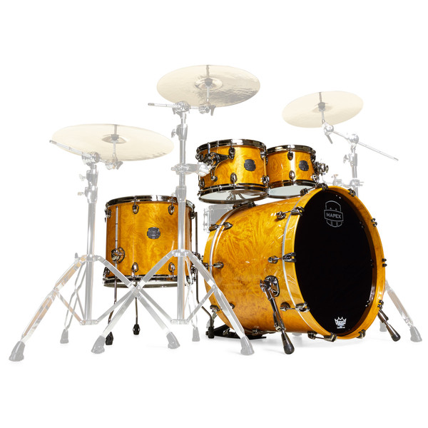 Mapex Saturn V MH Exotic Series Sound Wave, Amber Maple Burl