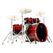 Mapex Saturn V MH Exotic Series Sound Wave, Cherry Mist Maple Burl