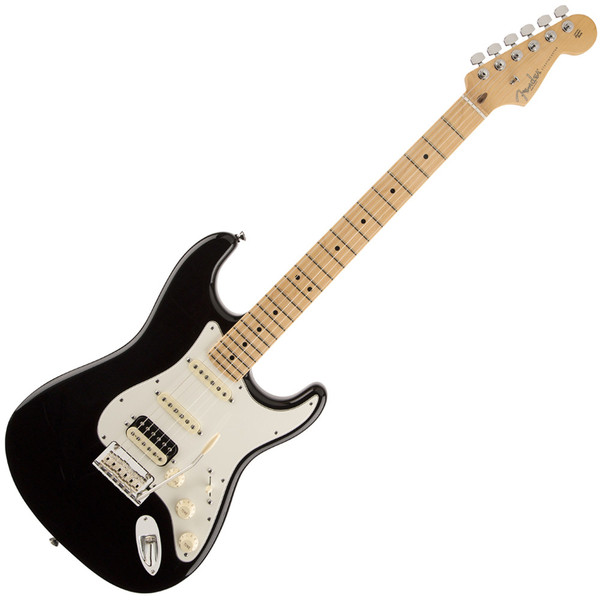 Fender American Standard Strat HSS Shawbucker, MN, Black
