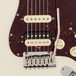 Fender American Deluxe Strat HSS Shawbucker, MN, Olympic Pearl