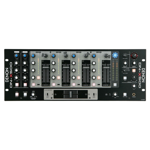 DISC Denon DJ DNX500 Rackmount 4 Channel Mixer at Gear4music