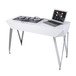 Glorious Diamond DJ Table, White 4