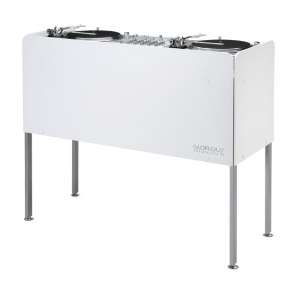 Glorious Cockpit Deluxe DJ Booth, White