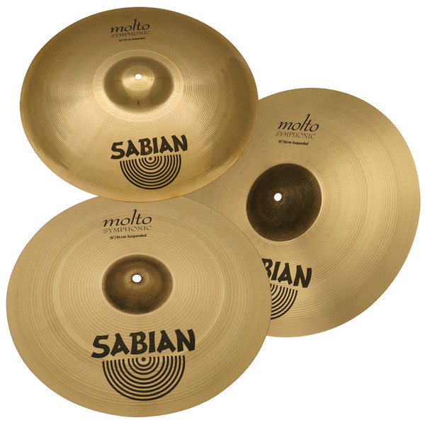 Sabian AA Molto Symphonic Suspended Cymbal Set