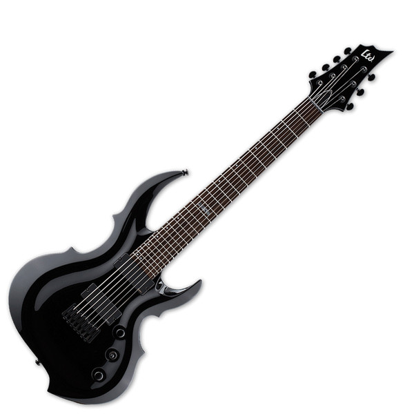 ESP LTD FRX-407 7 String Electric Guitar, Black 