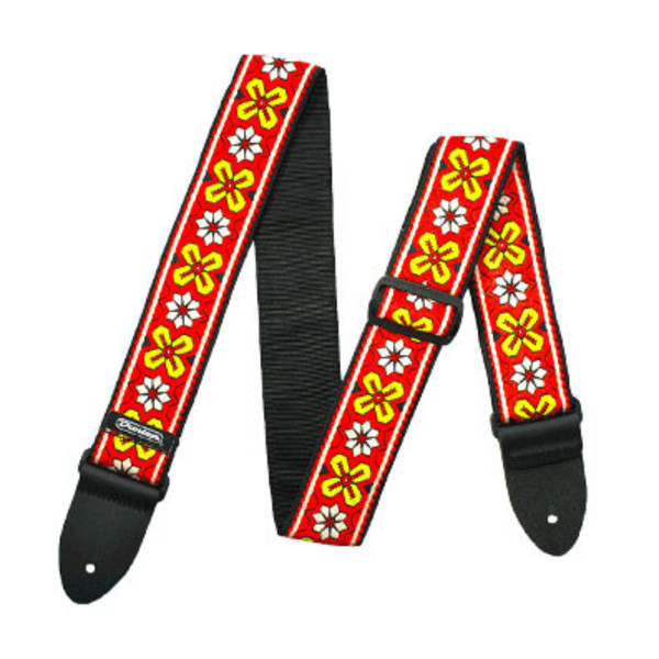 Dunlop Jacquard Strap, Avalon Red