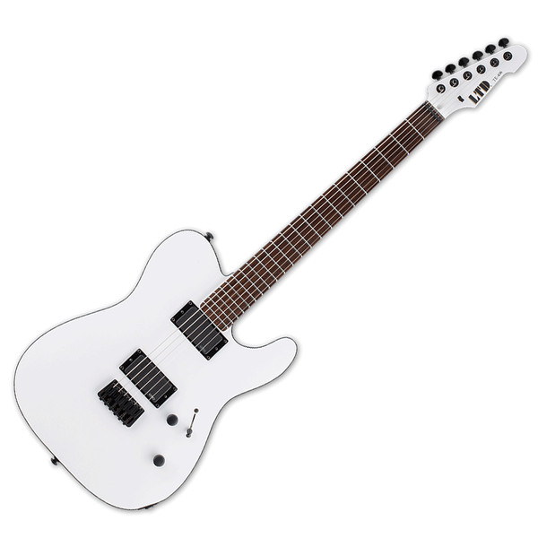ESP LTD TE-406 Electric Guitar, Snow White Satin