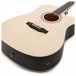 Dreadnought Cutaway Electro Acoustic Guitar & Accessory Pack by Gear4music, Natural