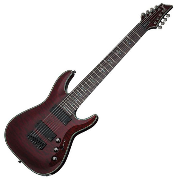 Schecter Hellraiser C-8, Black Cherry - 1