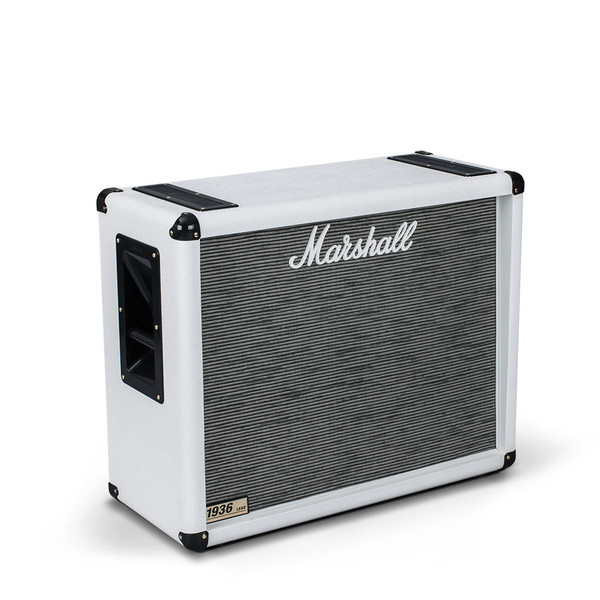 Marshall 1936 2x12 Speaker Cab, Arctic White na Gear4Music.com