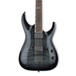 ESP LTD MH-401B Baritone Electric Guitar, See Thru Black Sunburst 