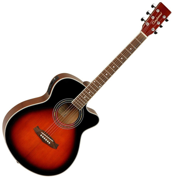 Tanglewood Discovery DBTSFCE Electro Acoustic Guitar, Sunburst