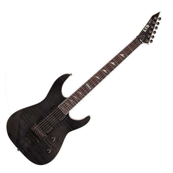 ESP LTD M-1001FM Electric Guitar, See Thru Black