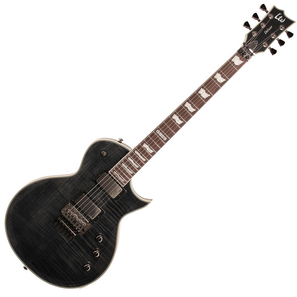 ESP LTD EC-1001FR Electric Guitar, See Thru Black