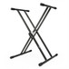 X-Frame Double Braced Keyboard Stand by Gear4music