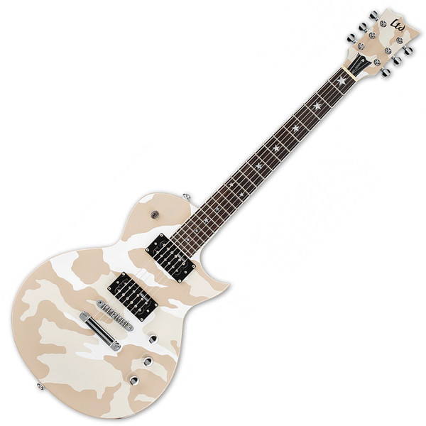 ESP LTD WA-200 Warbird Electric Guitar, White Camo