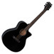 ESP LTD A-300E Tombstone Electro Acoustic Guitar, Black