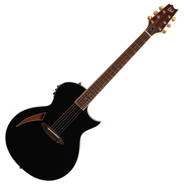 ESP LTD TL-6 Electro Acoustic Guitar, Black