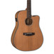 ESP LTD D-320E Tombstone Electro Acoustic Guitar, Natural Satin