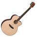 ESP LTD J-310E Tombstone Electro Acoustic Guitar, Natural Satin