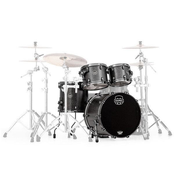 Mapex Saturn V MH Exotic Series Club Fusion, Flat Black Maple Burl
