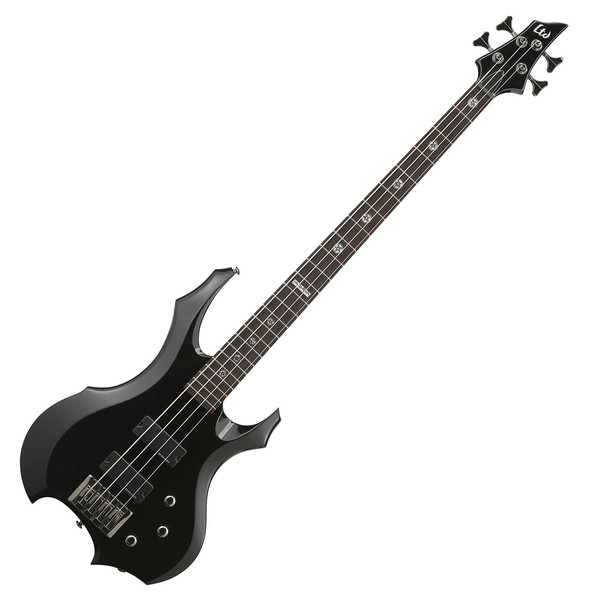 ESP LTD TA-204 Tom Araya Signature Bass Guitar, Black