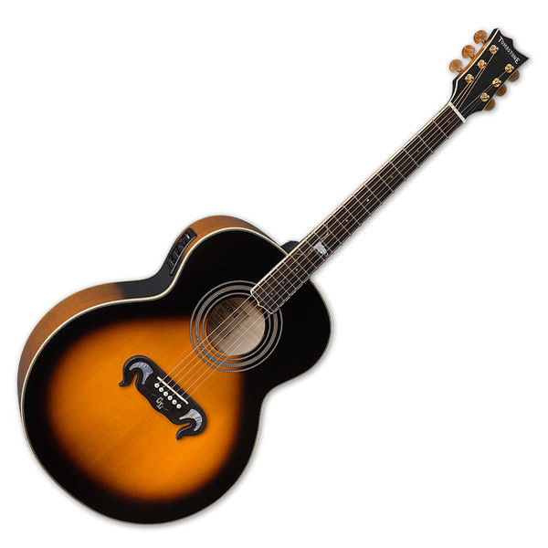 ESP LTD GL-J2E Tombstone Electro Acoustic Guitar, Tobacco Sunburst