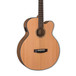 ESP LTD JB-320E Tombstone Electro Acoustic Bass Guitar, Natural Satin