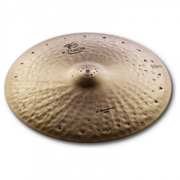 Zildjian K Constantinople 20" Medium Thin Ride Cymbal, High 