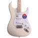 Fender Eric Clapton Stratocaster Electric Guitar, MN Olympic White