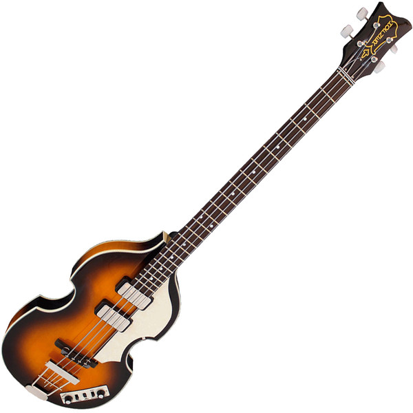Hofner HCT 5001 Cavern Violin Bass Guitar, Sunburst